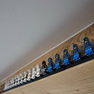 Giá treo tường Minifigure: tương thích LEGO