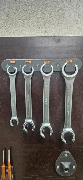 Giá treo tường cho Ringschlüssel/Ring wrench 17/19-22/24-24/27-30/32 - Image 1