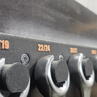 Giá treo tường cho Ringschlüssel/Ring wrench 17/19-22/24-24/27-30/32