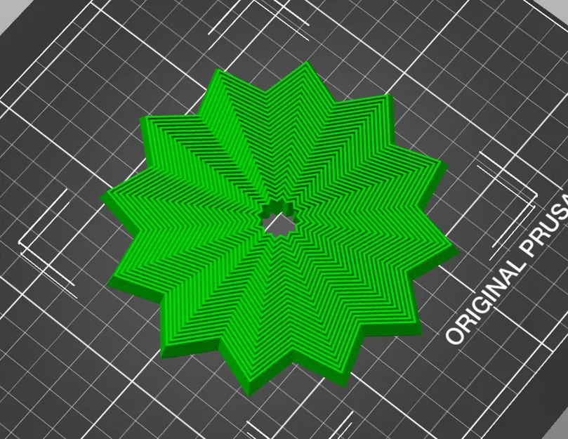 Ngôi Sao Fidget 12 Cánh (12 Point Fidget Star) - Image 1