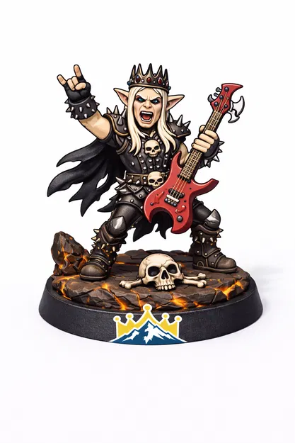 “Raze” – Elf Punk Đất Đỏ Nổi Loạn - Image 1