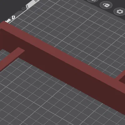 Ngàm gắn kệ đĩa game PS5/Xbox/PC/Console cho kệ dày 16mm