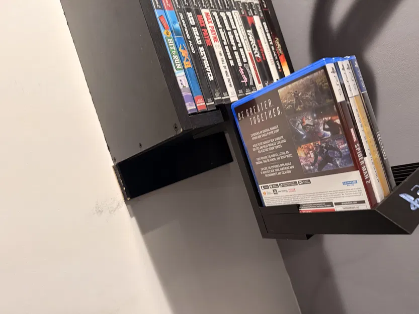 Ngàm gắn kệ đĩa game PS5/Xbox/PC/Console cho kệ dày 16mm - Image 5