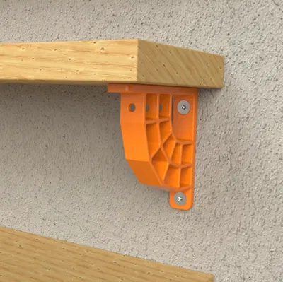 Kệ Đỡ Kệ Đơn Giản – In Không Cần Support, Dễ Lắp, 4 Kích Thước