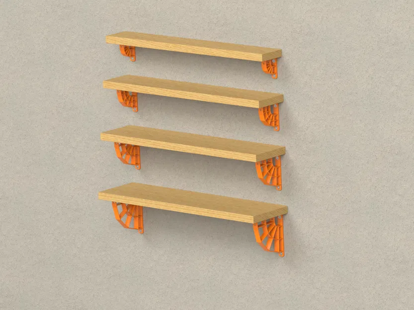 Kệ Đỡ Kệ Đơn Giản – In Không Cần Support, Dễ Lắp, 4 Kích Thước - Image 5