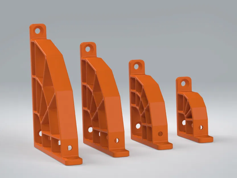 Kệ Đỡ Kệ Đơn Giản – In Không Cần Support, Dễ Lắp, 4 Kích Thước - Image 7