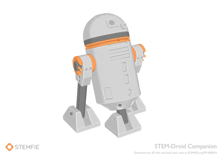 STEM-Droid Companion – Robot STEMFIE để bàn - Image 2