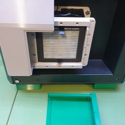 Lọc nâng cao: Prusa CORE One/+ – Vị trí lắp thay thế (Alternative Position)