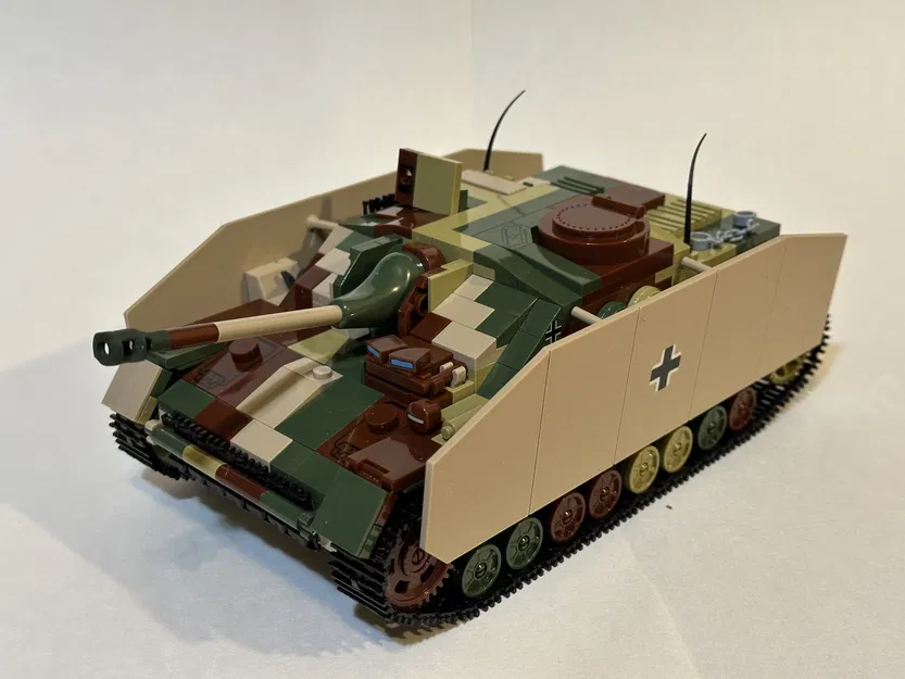 Ốp hông (Side Skirts) cho Cobi StuG IV - Image 1