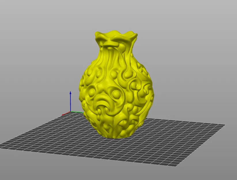 Chậu cây dạng bình hoa có vân (Textured Vase Plant Pot) - Image 2