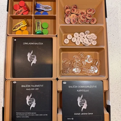 Heredity: The Book of Swan - insert (khay sắp xếp cho bài không bọc sleeve)