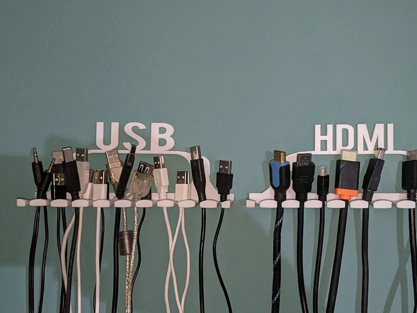 Hệ thống treo sắp xếp dây cáp (Hanging Cable Organizer System) - Image 1