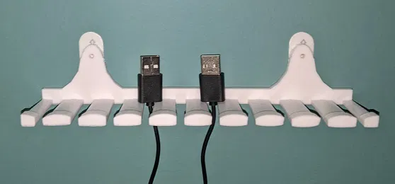 Hệ thống treo sắp xếp dây cáp (Hanging Cable Organizer System) - Image 2