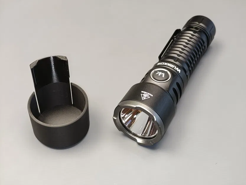 Đèn pin Wurkkos TS28 - Nắp bảo vệ lens và nút bấm - Image 3