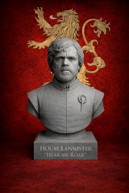 Tượng bán thân Tyrion Lannister - GOT - Image 1