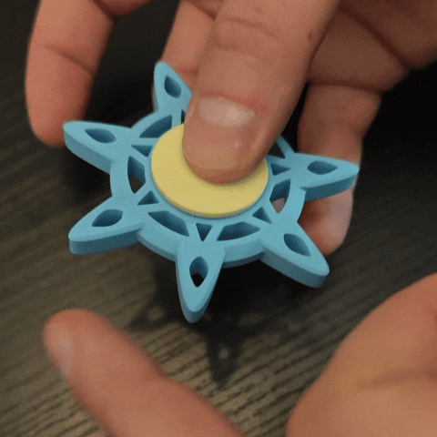Fidget Spinner – In đơn giản (Einfacher Druck)