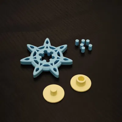 Fidget Spinner – In đơn giản (Einfacher Druck)