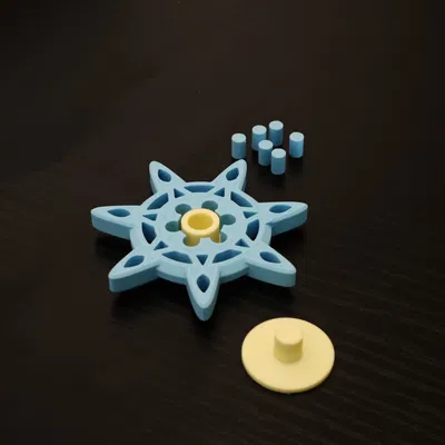 Fidget Spinner – In đơn giản (Einfacher Druck)