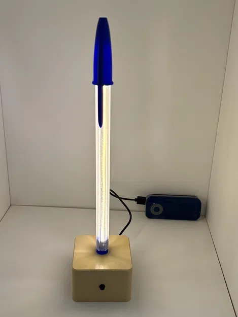 Đèn LED Hex-Crystal dạng bút (COB-LED, chỉnh độ sáng) - Image 2