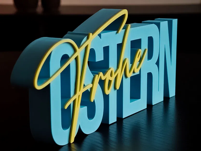 Chữ trang trí “Frohe Ostern / Happy Easter” – Deko Schriftzug - Image 3