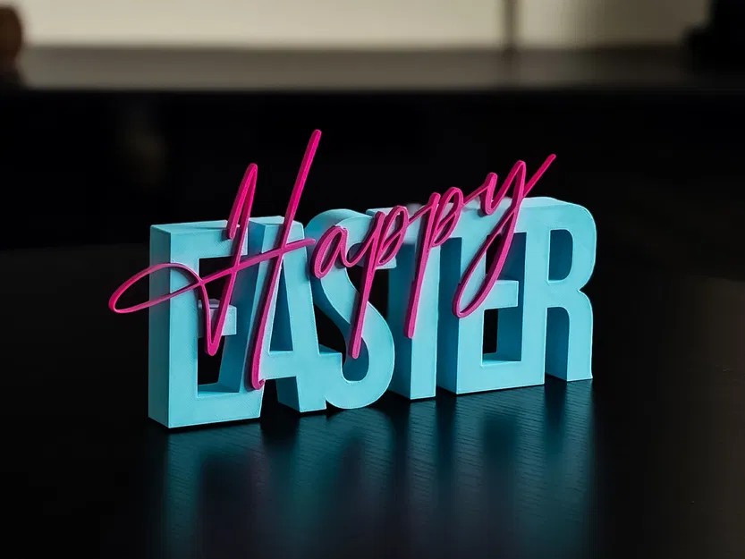 Chữ trang trí “Frohe Ostern / Happy Easter” – Deko Schriftzug - Image 4