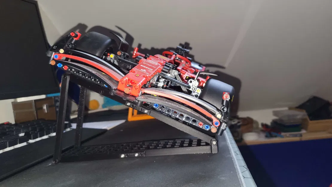 Chân đế/Gá trưng bày Lego F1 (Stand/Mount) cho set 42207 - Image 2