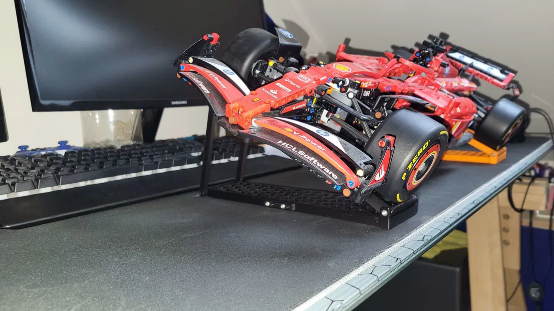 Chân đế/Gá trưng bày Lego F1 (Stand/Mount) cho set 42207 - Image 3