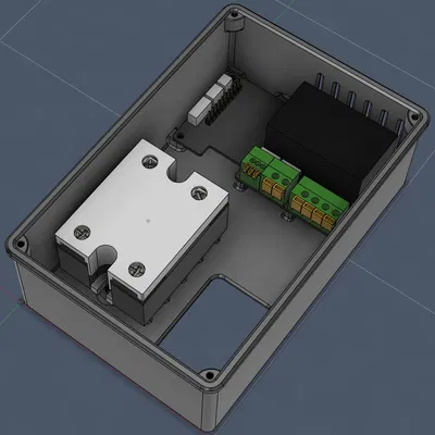 Hộp che điện tử PCB & SSR cho Gaggimate Pro