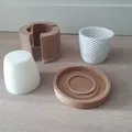 Khuôn chậu cây nhỏ (Small Planter Mold) tái sử dụng - Thumbnail 1