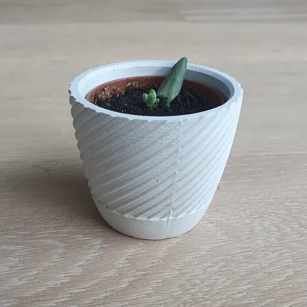 Khuôn chậu cây nhỏ (Small Planter Mold) tái sử dụng - Image 2