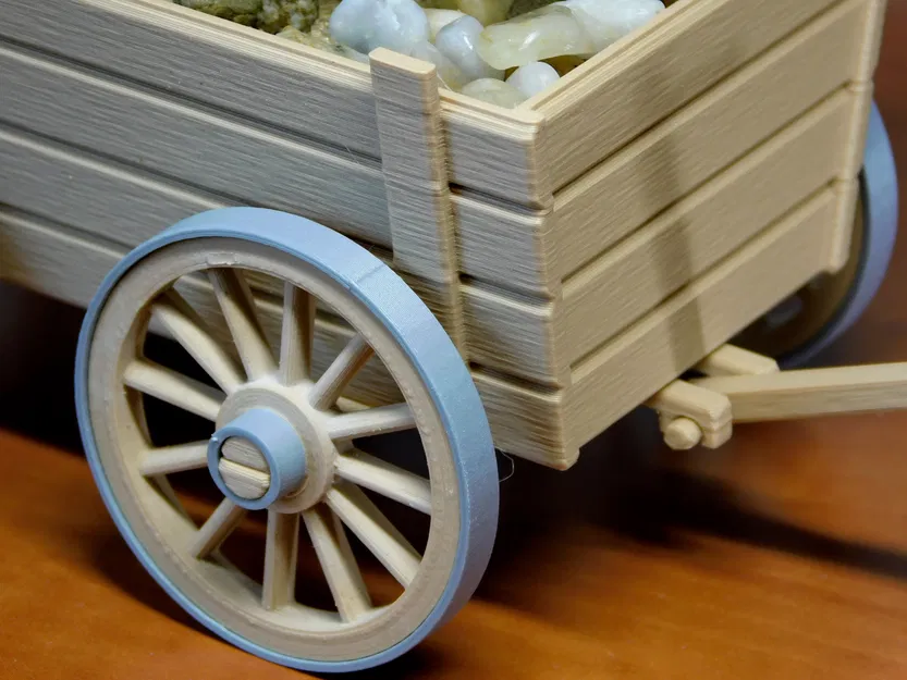 Giỏ xe chở hoa (Flowers in a cart) - Image 4