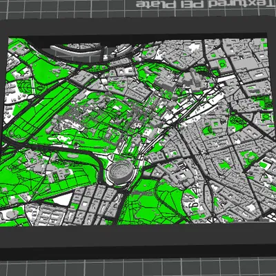 Mô hình Rome chi tiết với Colosseum