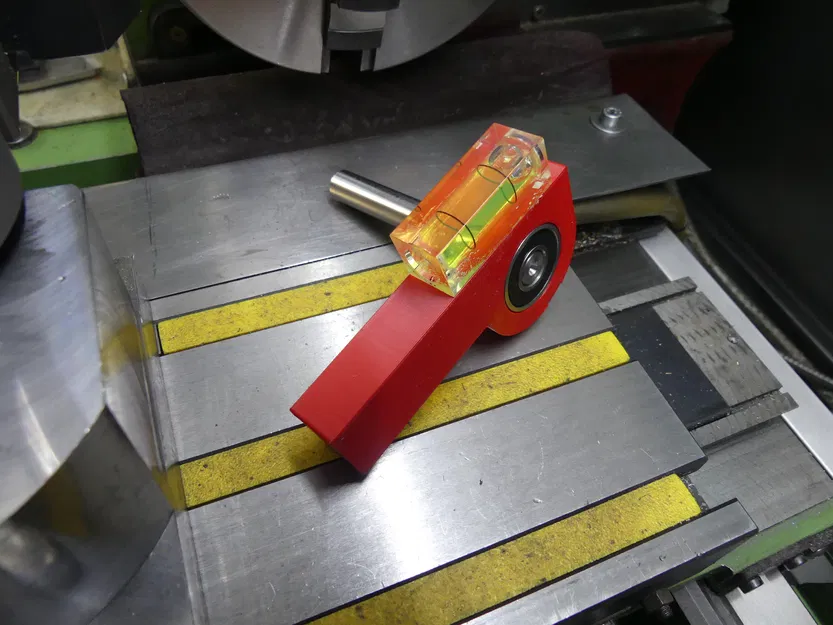 Thước Canh Tâm Dao Tiện (Lathe Tool Centering Gage) kèm Bubble Level - Image 3