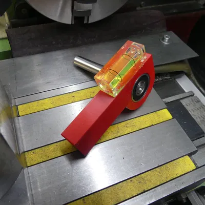 Thước Canh Tâm Dao Tiện (Lathe Tool Centering Gage) kèm Bubble Level