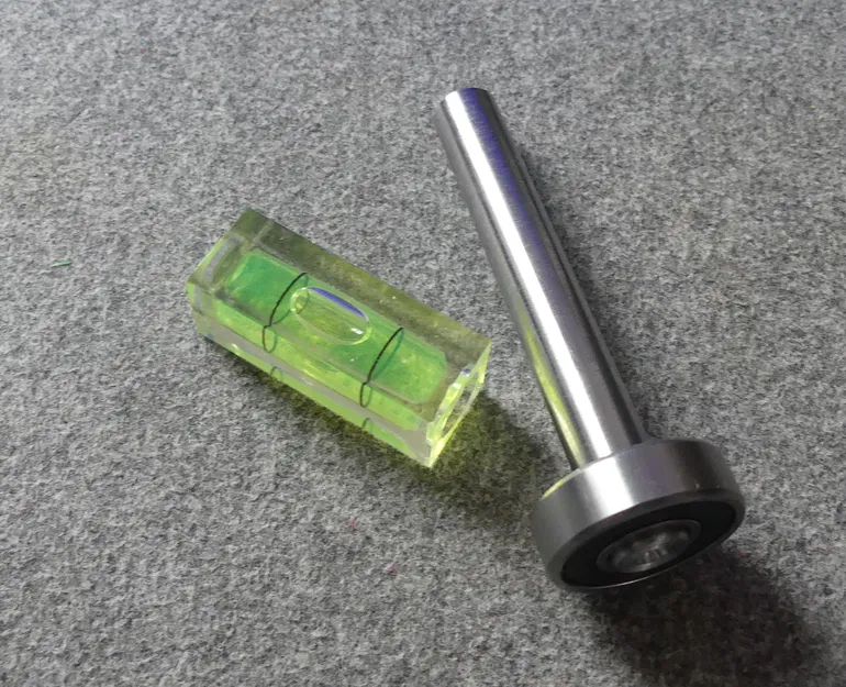 Thước Canh Tâm Dao Tiện (Lathe Tool Centering Gage) kèm Bubble Level - Image 4