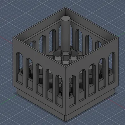 Khay/giá đựng mẫu thử nước hoa nhỏ có thể xếp chồng (Small Stackable Fragrance Holder)