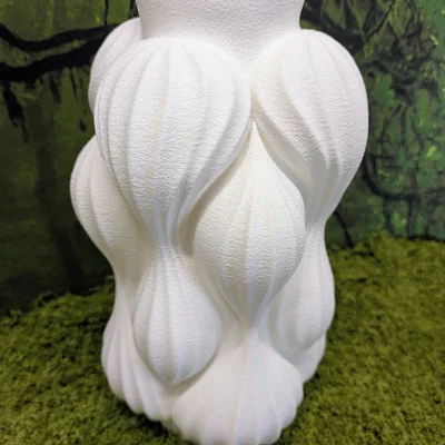 Bình hoa hiện đại (Modern Vase) – Flow Vase vân sóng nổi bật