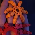 Nhẫn Bạch Tuộc Mini Khớp Nối – Flexible Fidget in 3D (STL) - Thumbnail 1