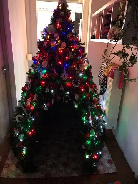 Sátor karácsonyfa - x-mas tree tent (phần trên) - Image 1