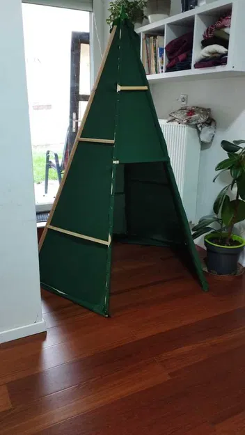 Sátor karácsonyfa - x-mas tree tent (phần trên) - Image 2