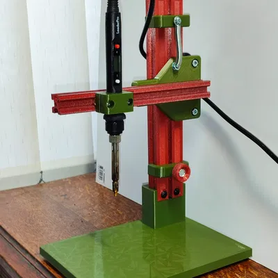 DIY Press để ép insert đai ốc đồng (bronze nuts)