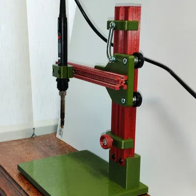 DIY Press để ép insert đai ốc đồng (bronze nuts)