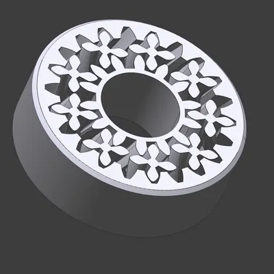 608 Bearing - Planetary Herringbone - print in place