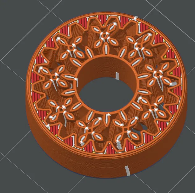 608 Bearing - Planetary Herringbone - print in place - Image 7