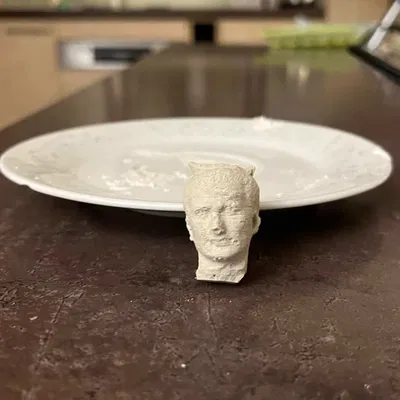 Khuôn đúc gạt tàn Nero bốc cháy (Casting Mold)