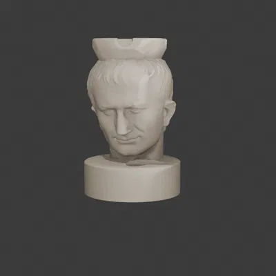 Khuôn đúc gạt tàn Nero bốc cháy (Casting Mold)