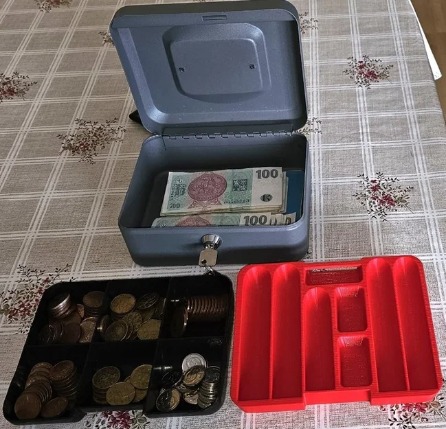 Mincovník (CZK) – Khay/Organizer tiền xu CZK - Image 1