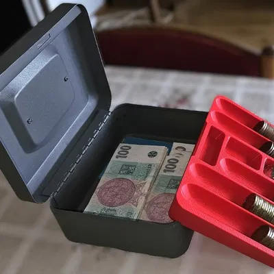 Mincovník (CZK) – Khay/Organizer tiền xu CZK