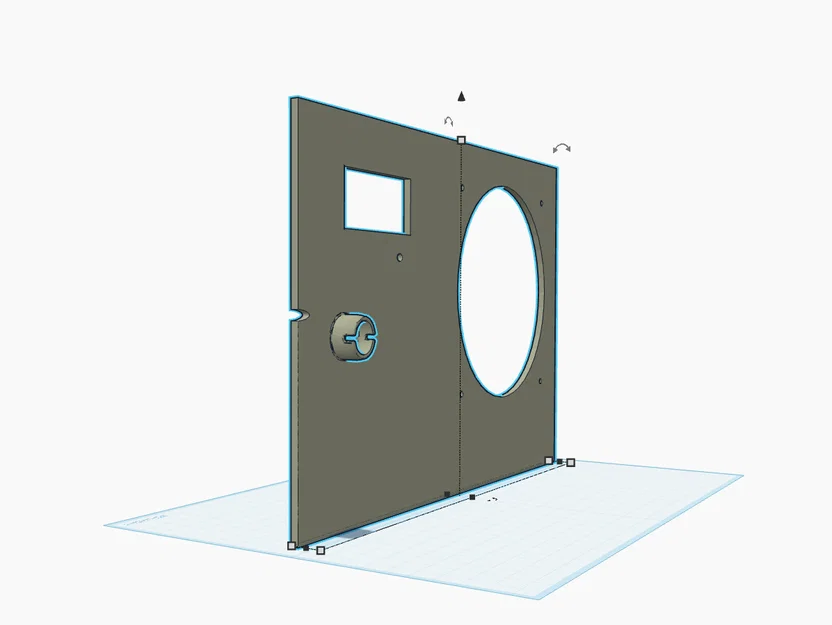 Ngàm gắn camera cho AD5X enclosure top - Image 1