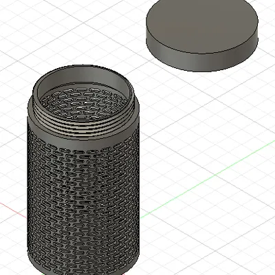 Hộp đựng Silica Gel 3 x 5 cỡ lớn với nắp vặn